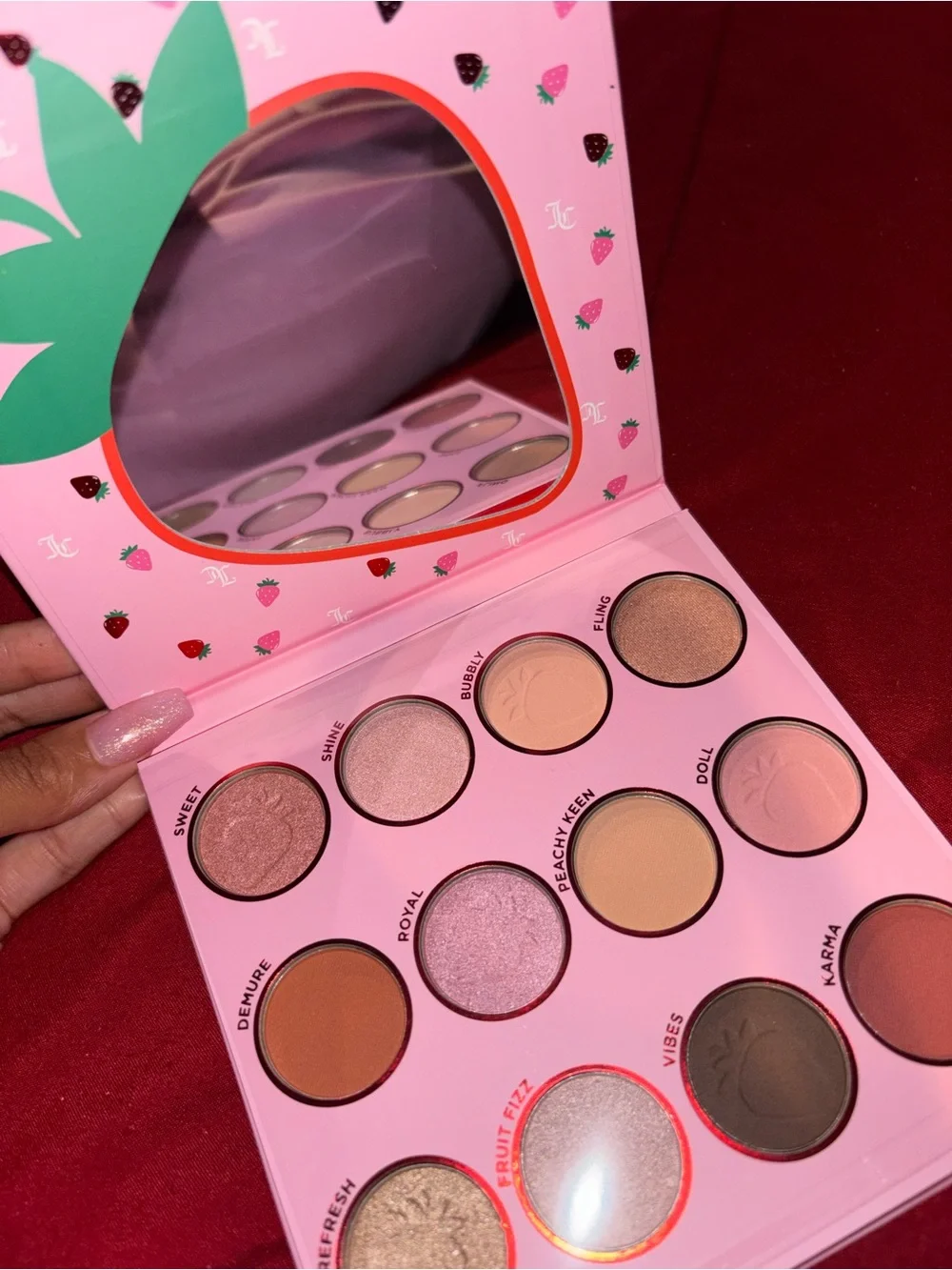 Juicy Couture Strawberry  Eyeshadow Palette
